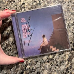 Lewis Capaldi Broken by Desire to be Heavenly sent Signed CD